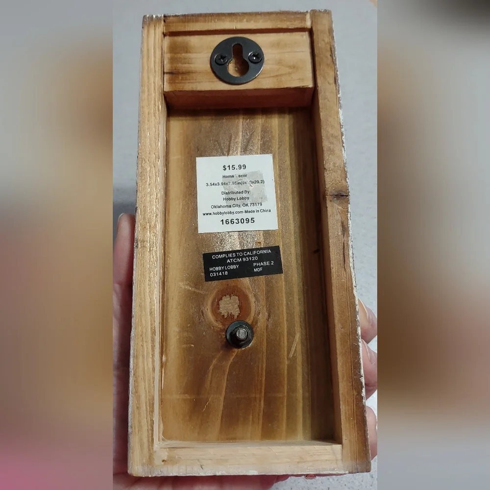 Final price!*Note Wall Hook Decor